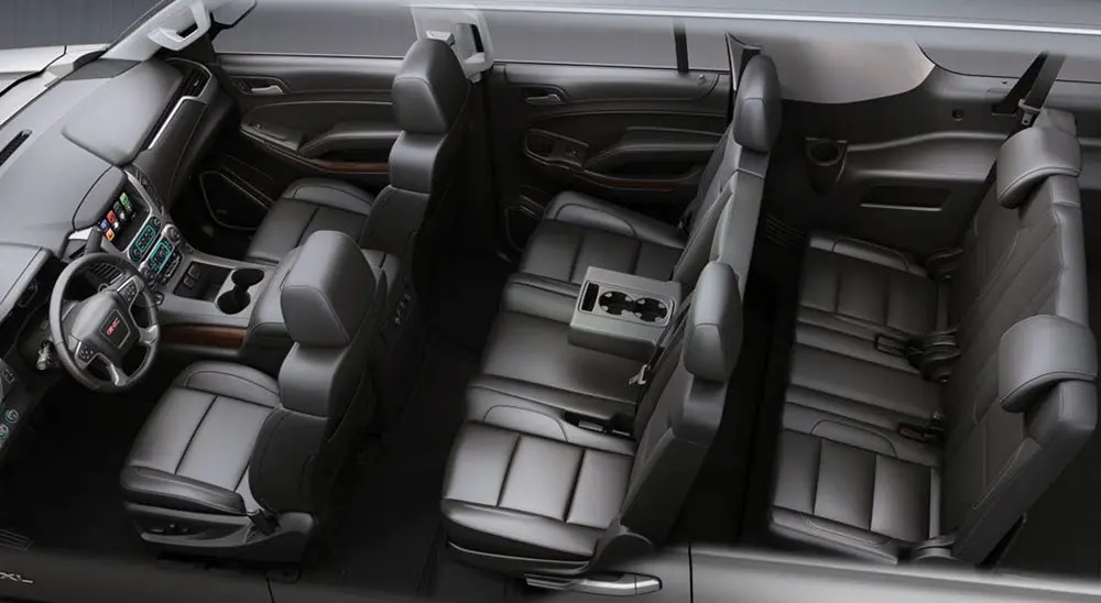 GMC-YUKON-SUV-seats look/taxi and limo service