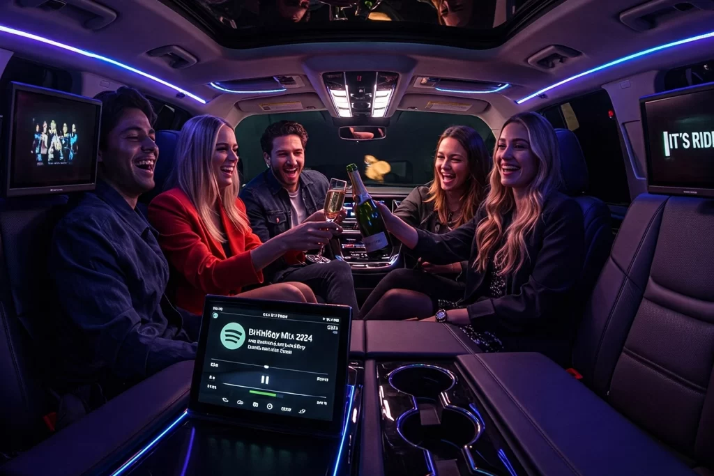 Toronto party limo bus